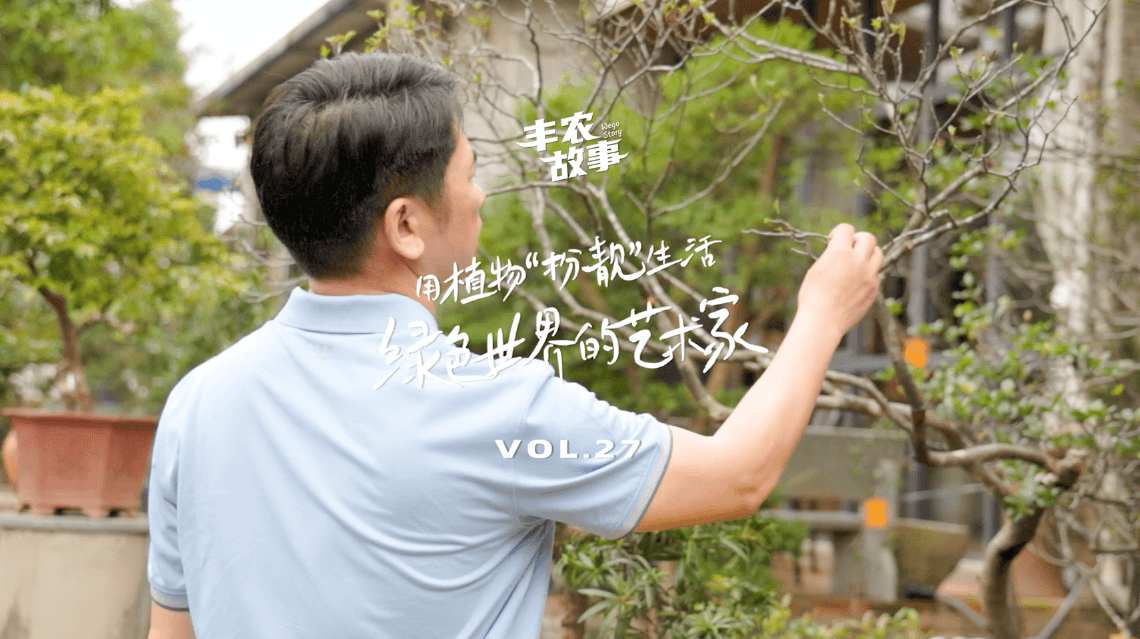 17年，他用一草一木去点亮了一个个家。